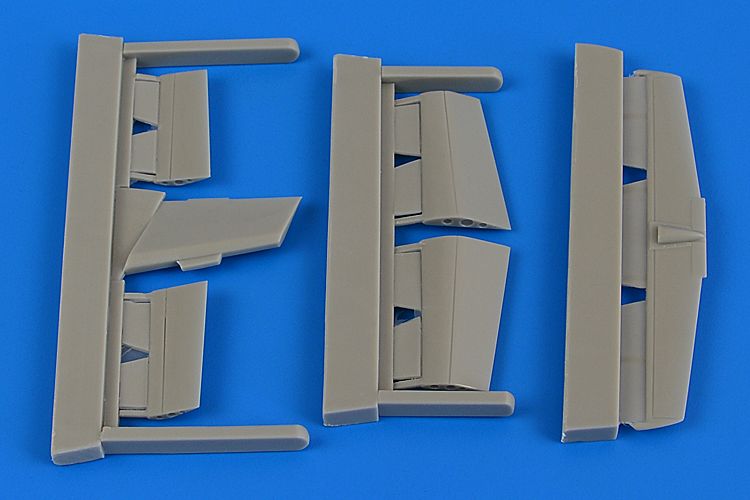 Additions (3D resin printing) 1/72 Aero L-29 'Delfin' control surfaces (designed to be used with Avant Garde kits) 