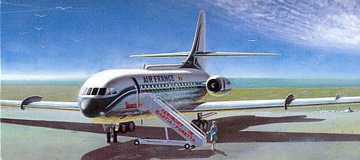Model kit 1/72 Sud-Aviation SE-210 Caravelle III (Mach 2)