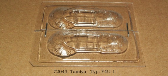 Vacu Canopy 1/72 F4U-1 Bird Cage (TAM) (Rob Taurus)