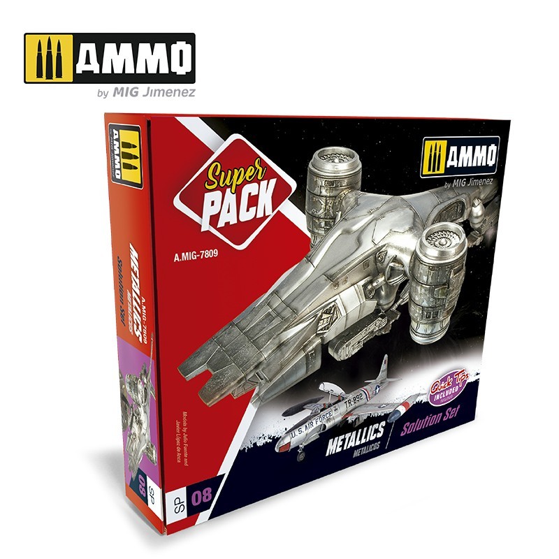 SUPER PACK Metallics (Ammo Mig)