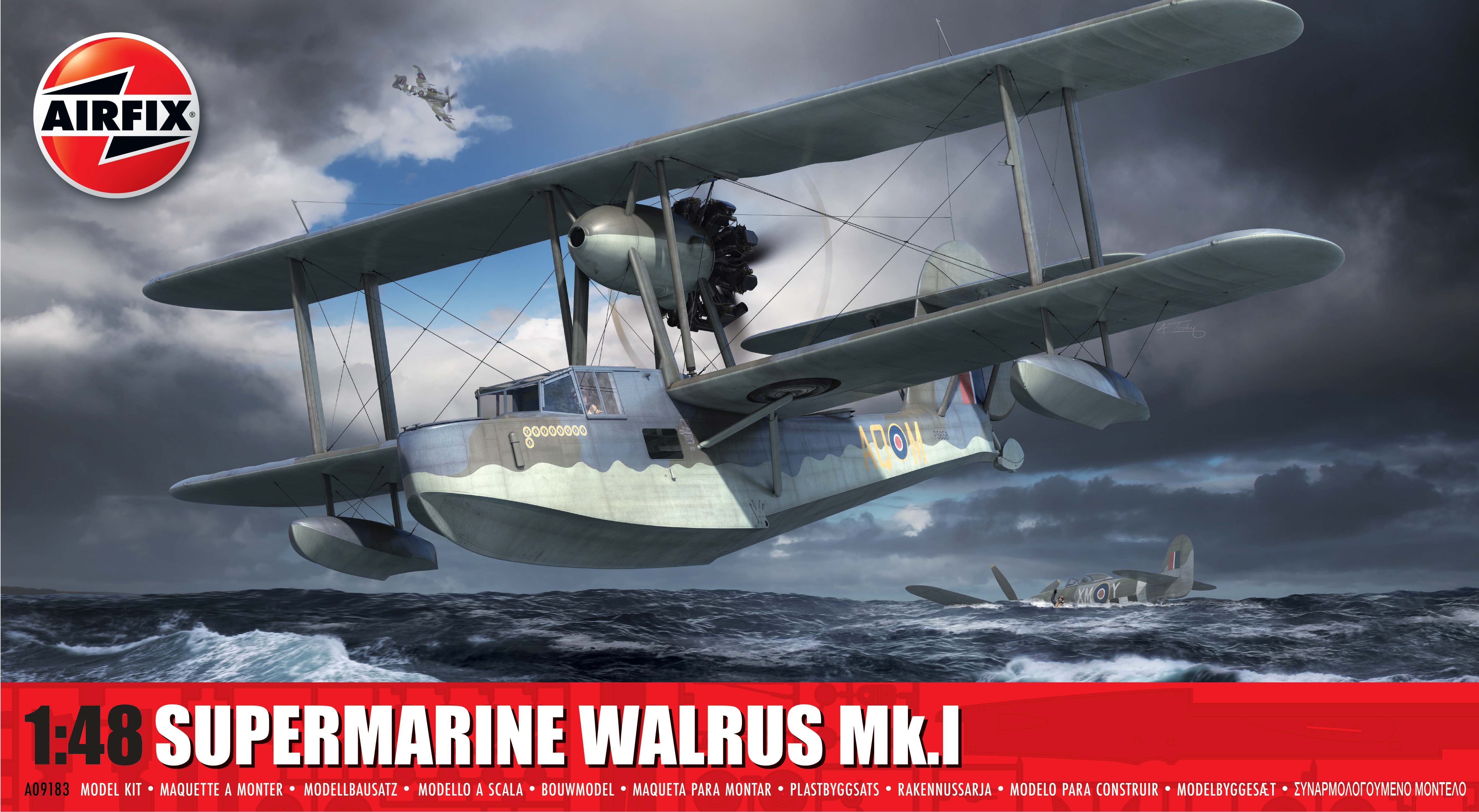 Сборная модель 1/48 Supermarine Walrus Mk.I (Airfix)