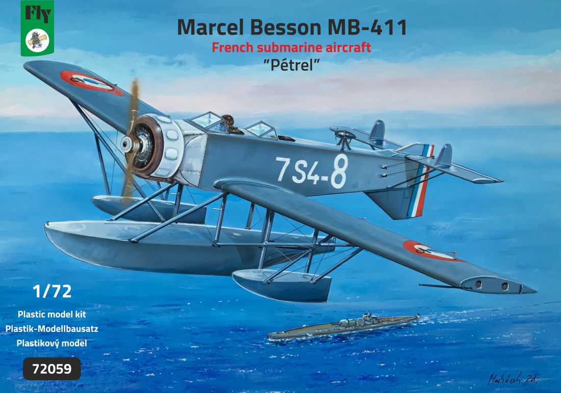 Model kit 1/72 Marcel-Besson MB-411 (FLY)