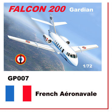 Model kit 1/72 Dassault-Mystere Falcon 200 (Mach 2)