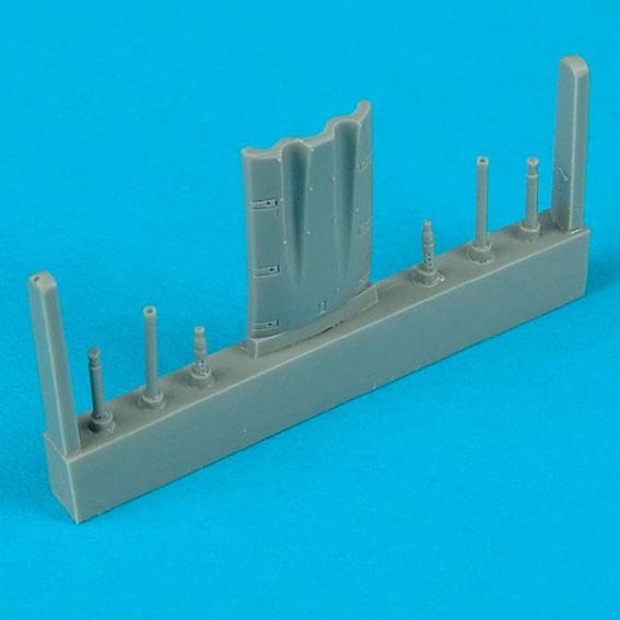 Additions (3D resin printing) 1/72      Focke-Wulf Fw-190A-3 gun barrels (designed to be used with Tamiya kits) 