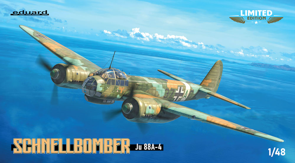 Model kit 1/48 SCHNELLBOMBER Junkers Ju-88A-4 (Limited Edition) (Eduard kits)