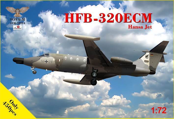 Model kit 1/72 HFB-320ECM Hansa Jet (Sova-M)