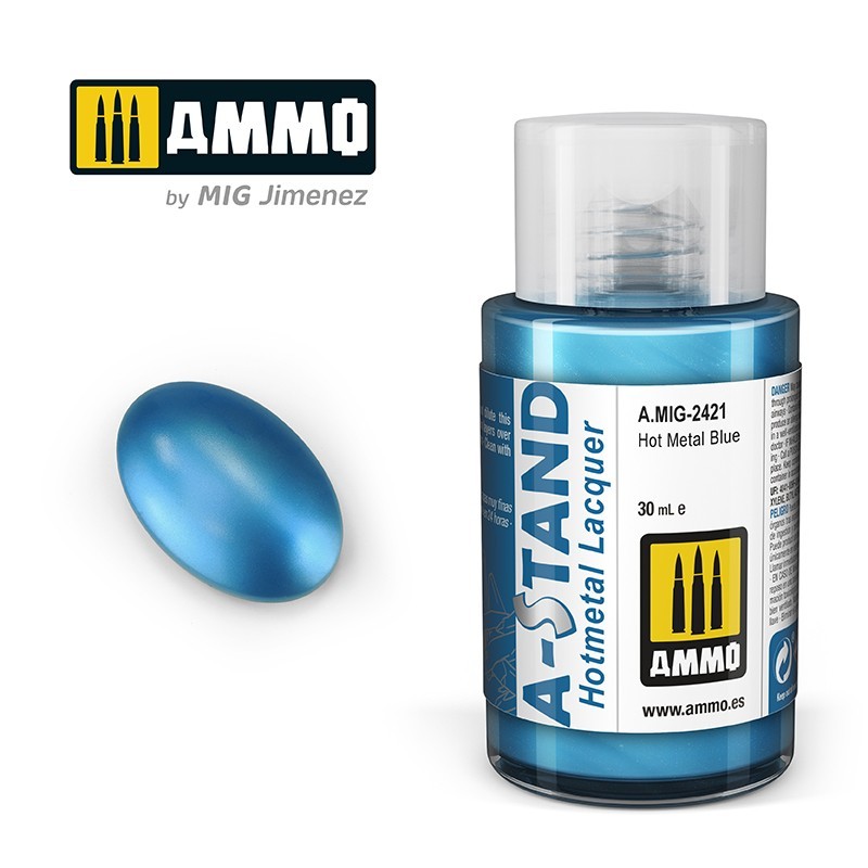 A-STAND Hot Metal Blue (Ammo Mig) (30ml) 