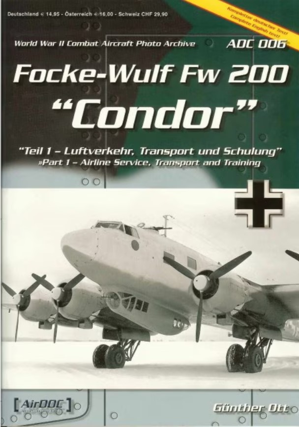 Aircraft books Focke-Wulf Fw-200 Part 1 (Airdoc)