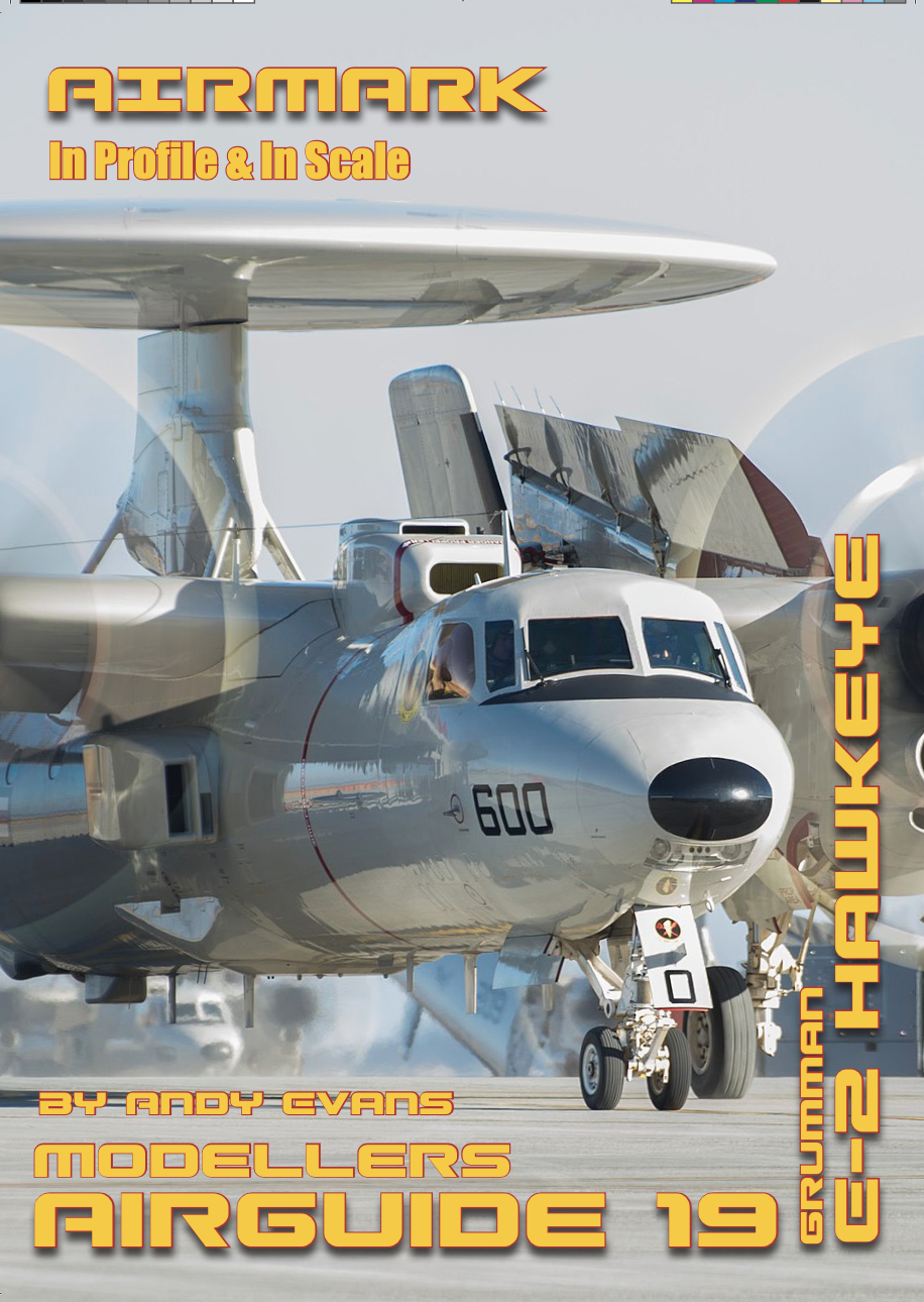 Aircraft books Grumman E-2C Hawkeye by Andy Evans. In Profile & In Scale (Airmark)