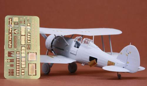 Aircraft detailing sets (etched) 1/72 Gloster Gladiator Mk.I/Mk.II exterior set (designed to be used with Airfix kits)