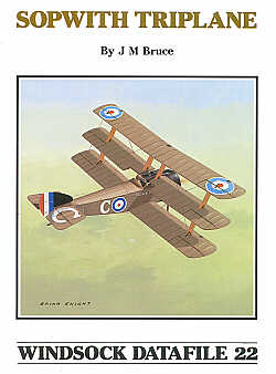Aircraft books Sopwith Triplane Ltd re-print (Windsock Datafiles) (Albatros Productions)