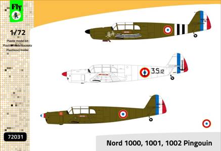 Model kit 1/72 Nord 1000/1001/1002 Pinouin (FLY)