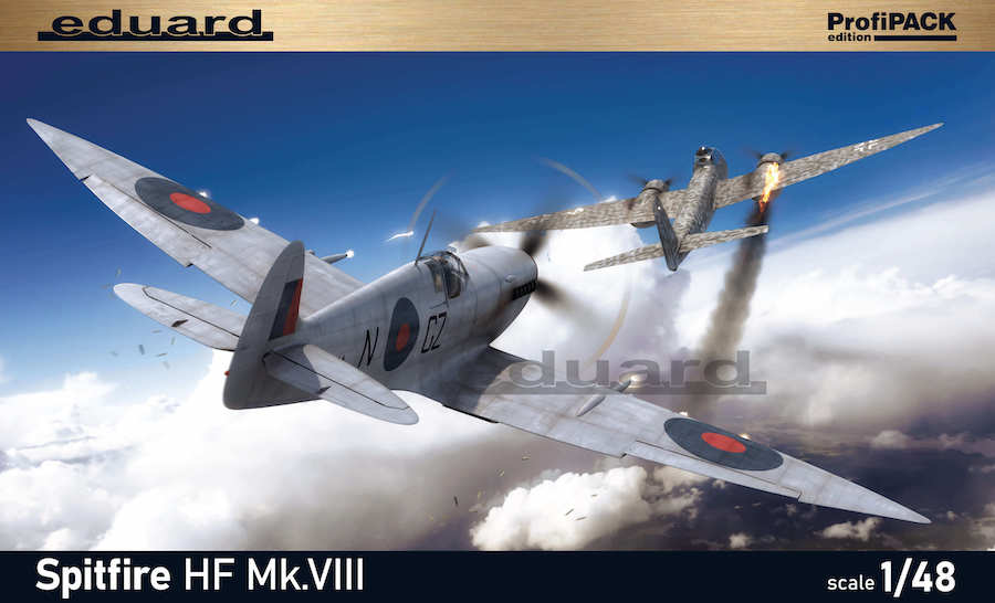 Model kit 1/48 Supermarine Spitfire HF Mk.VIII ProfiPACK edition (Eduard kits)