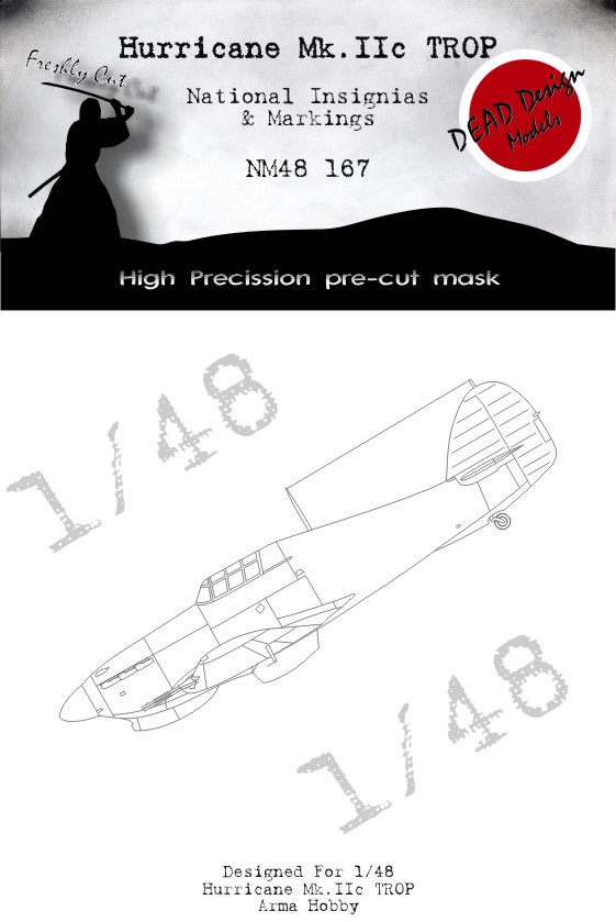 Hawker Hurricane Mk.IIC TROP National Ins (designed to be used with Arma Hobby kits)