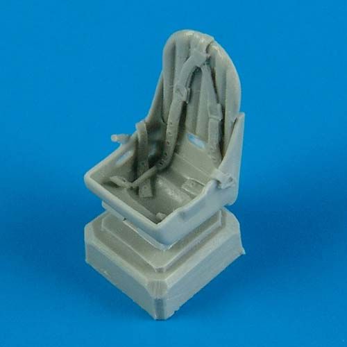 Additions (3D resin printing) 1/72 Supermarine Spitfire Mk.I seat with safety belts 
