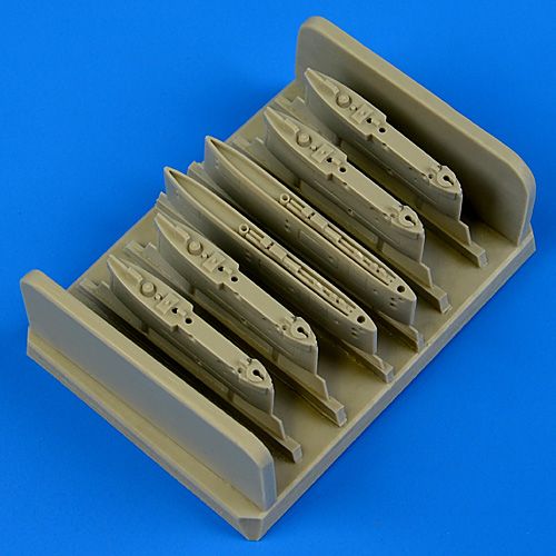 Additions (3D resin printing) 1/48 Grumman OV-1 Mohawk pylons (designed to be used with Roden kits)[OV-1A / OV-1B OV-1C OV-1D JOV-1] 