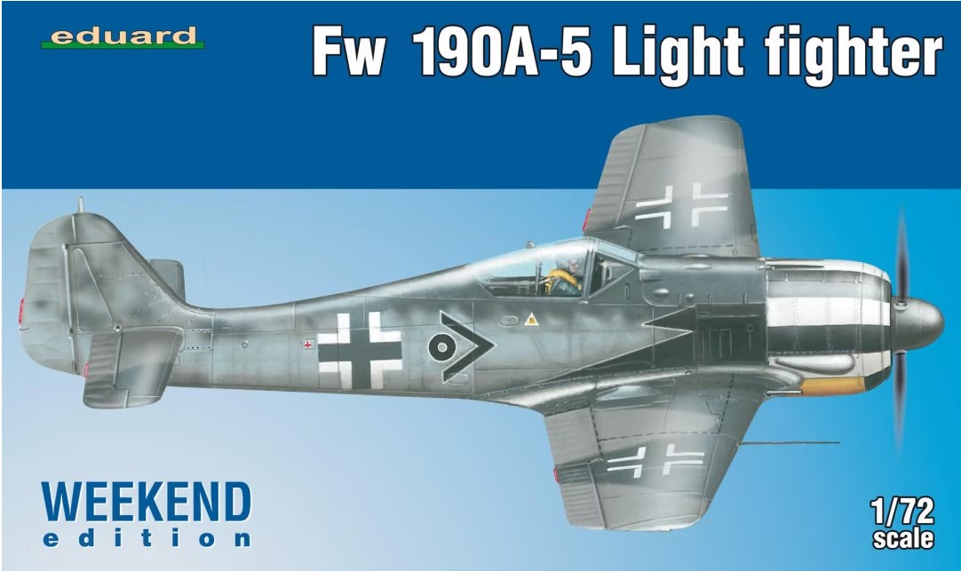 Model kit 1/72 FW 190A-5 Light fighter (Weekend Edition) (Eduard kits)