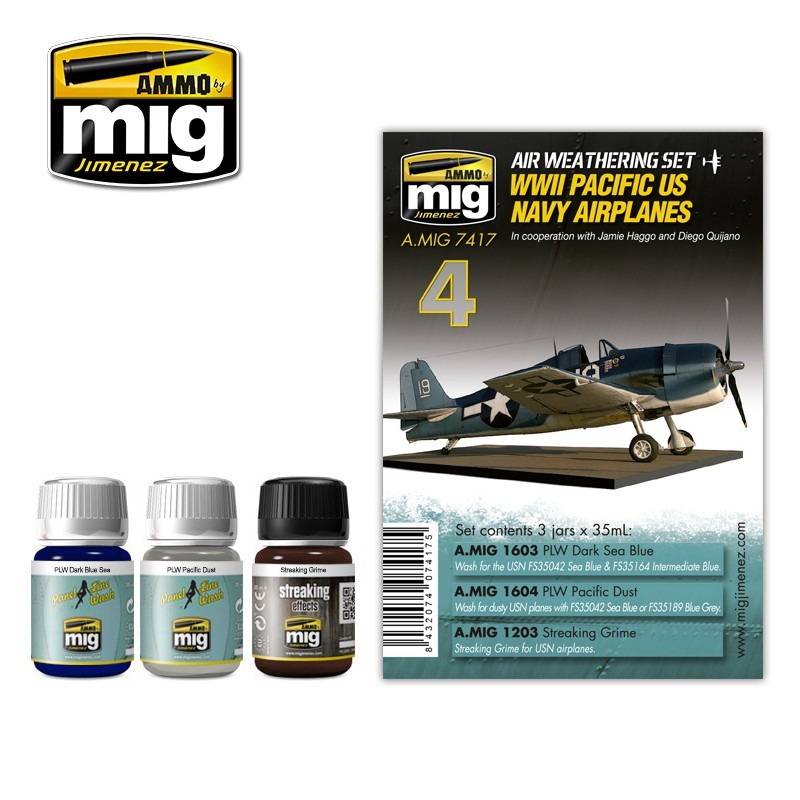 WWII Pacific US Navy Airplanes (Ammo Mig)