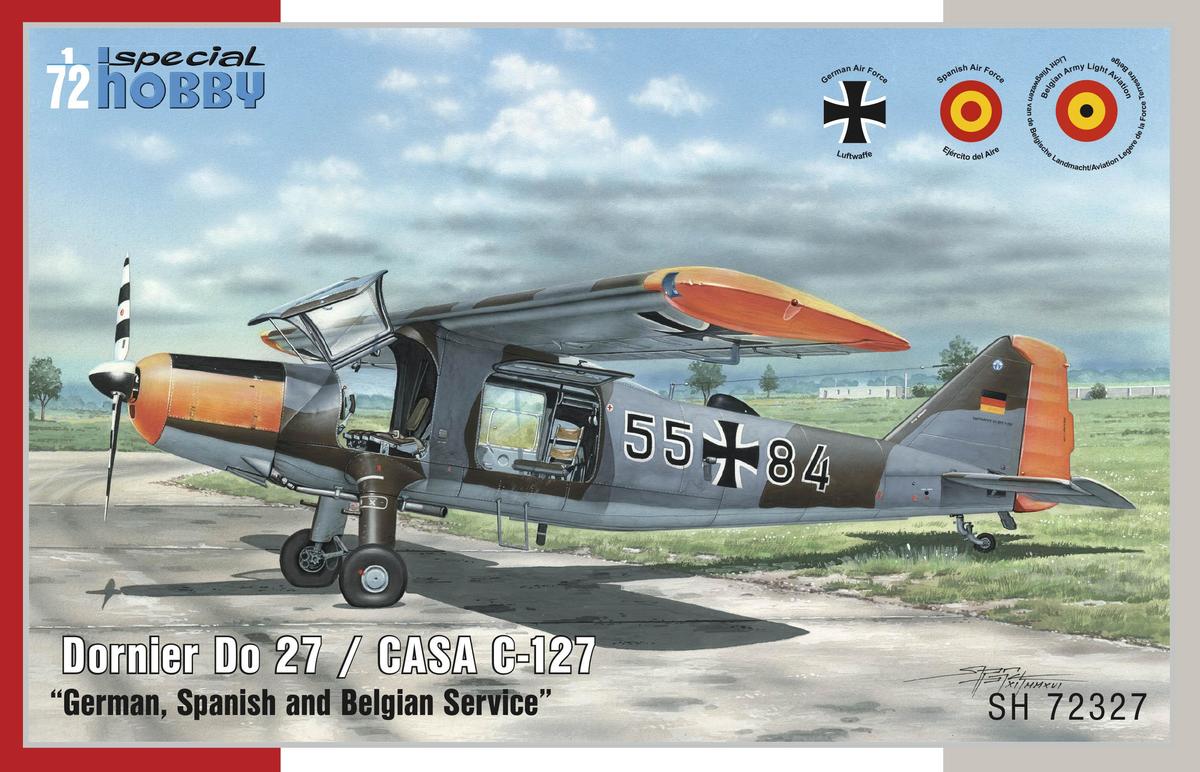 Model kit 1/72 Dornier Do 27/CASA C-127 (Special Hobby)