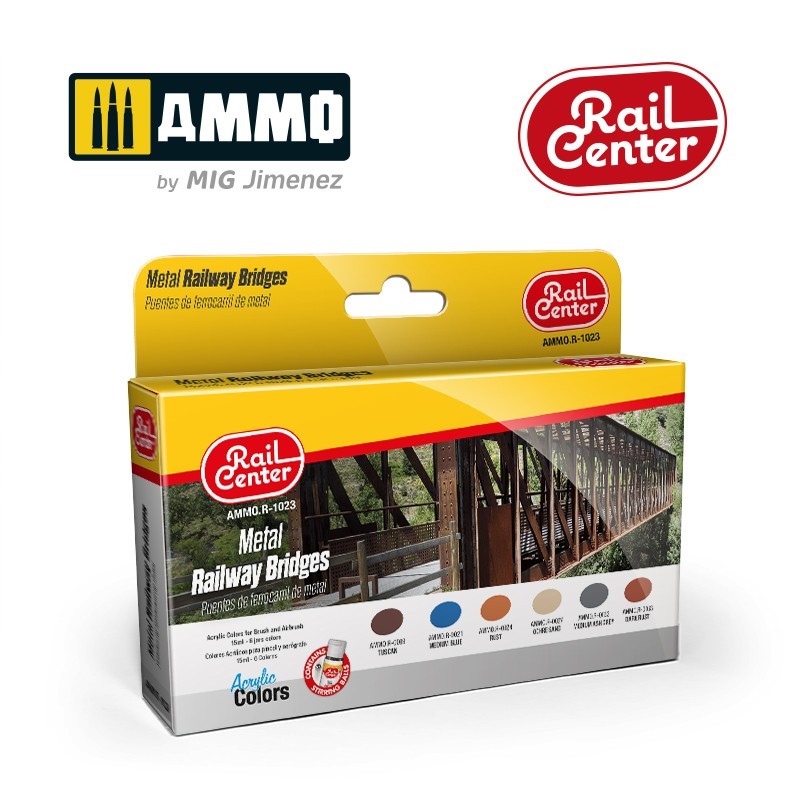 Rail Center - Metal Bridges (Ammo Mig)