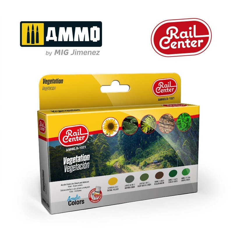 Rail Center - Vegetation (Ammo Mig)