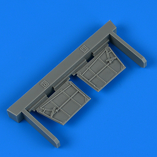 Additions (3D resin printing) 1/32 Gloster Gladiator cockpit doors (designed to be used with ICM kits)