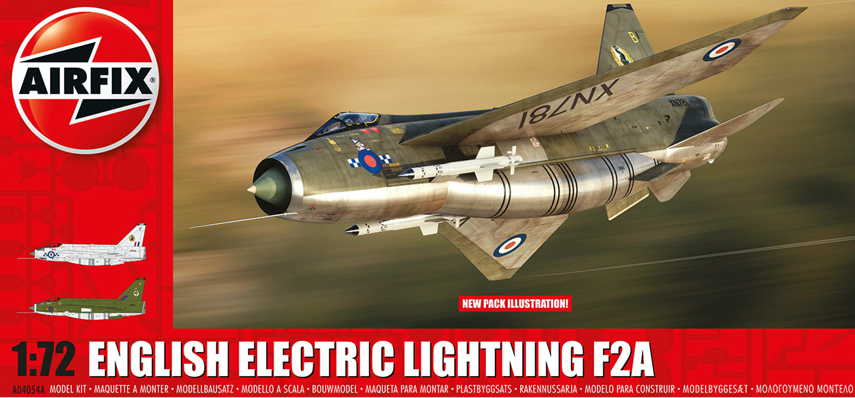 Model kit 1/72 BAC/EE Lightning F.2A  (Airfix)