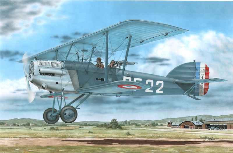 Model kit 1/72 Potez 25 A2/B2 Lorraine (Frrom-Azur)