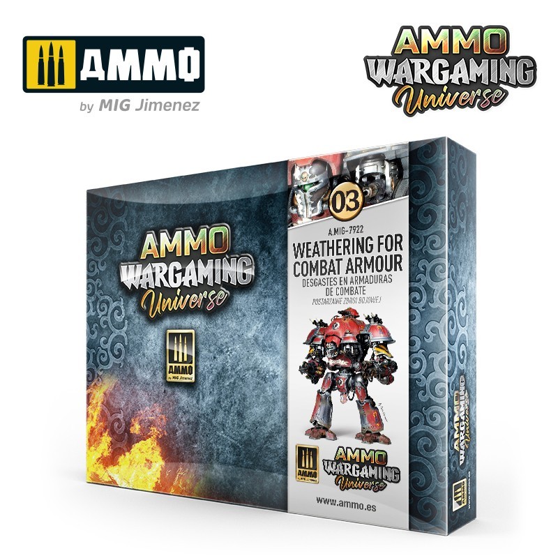 AMMO WARGAMING UNIVERSE 03 -Weathering Combat Armour (Ammo Mig)