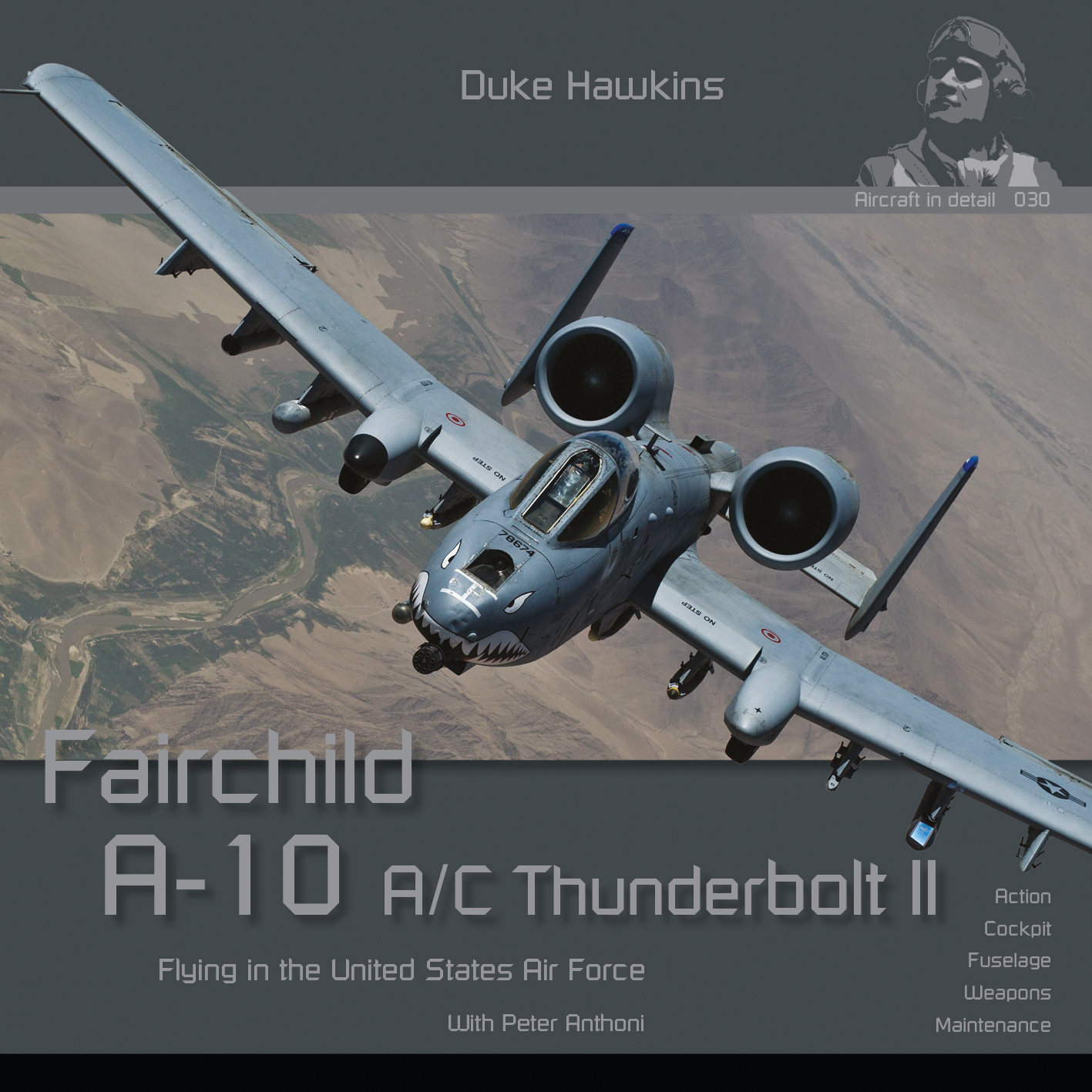 Aircraft books Duke Hawkins: Fairchild A-10 Thunderbolt (HMH-Publications)