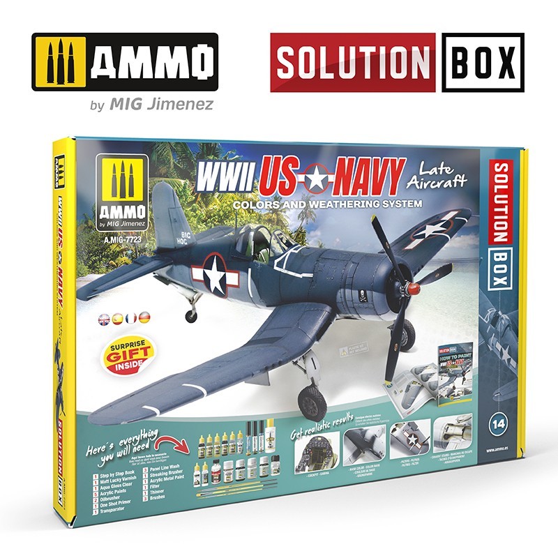 SOLUTION BOX 14 - US Navy WWII Late (Ammo Mig)