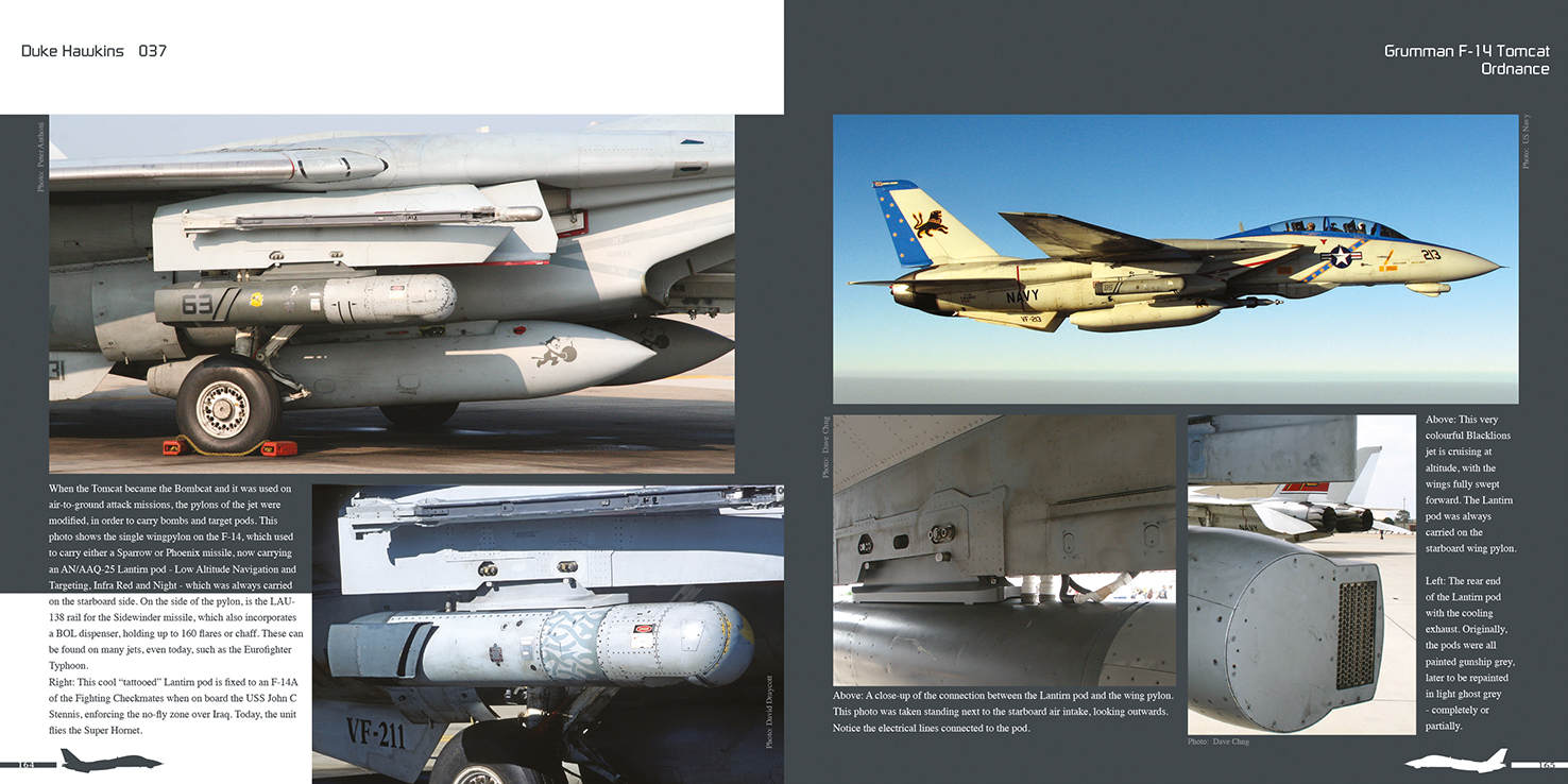 Aircraft books Duke Hawkins: Grumman F-14 Tomcat (HMH-Publications)