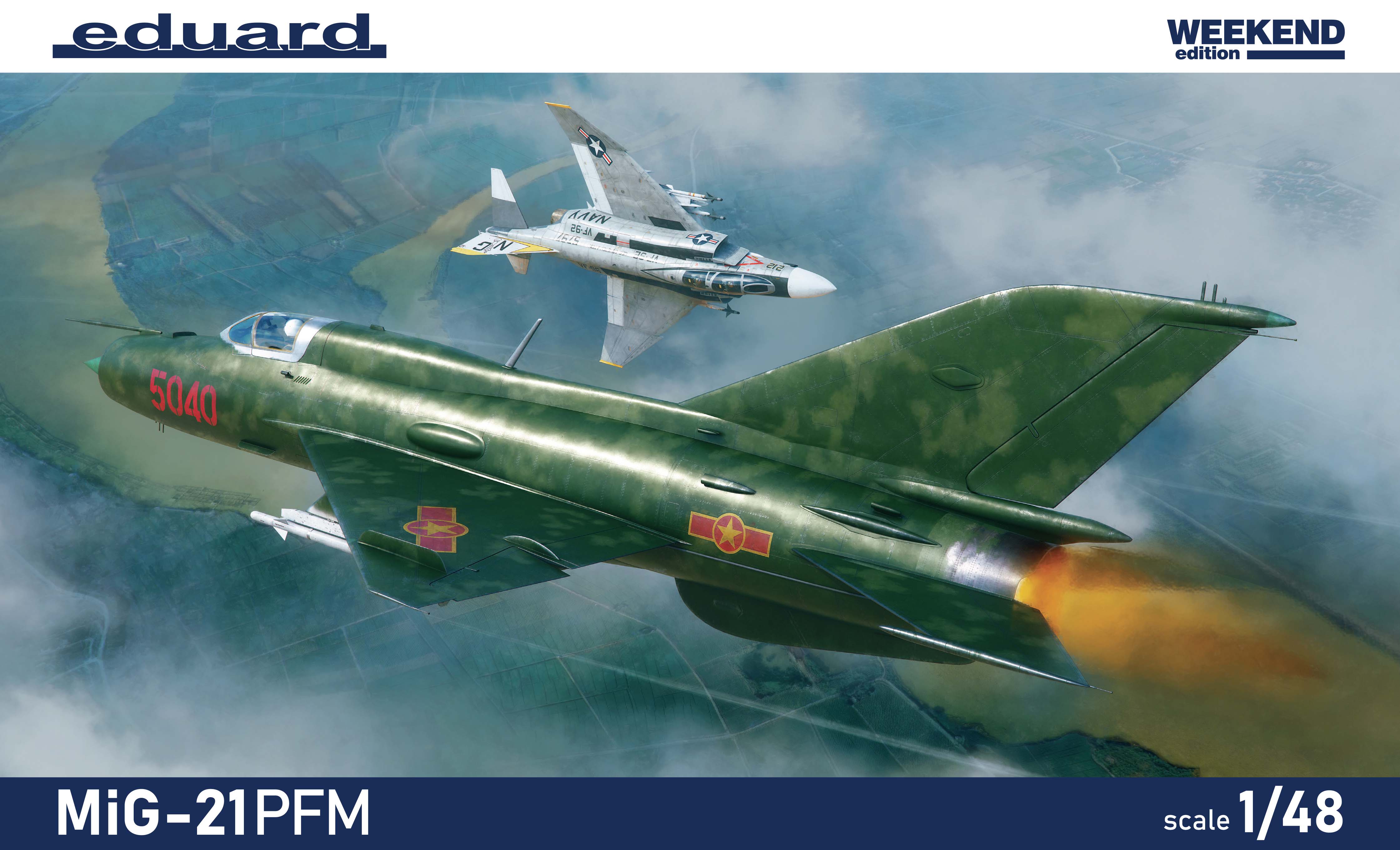 Model kit 1/48 MiG-21PFM (Weekend Edition) (Eduard kits)
