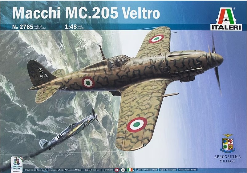 Model kit 1/48 Macchi MC.205 Veltro (Italeri)