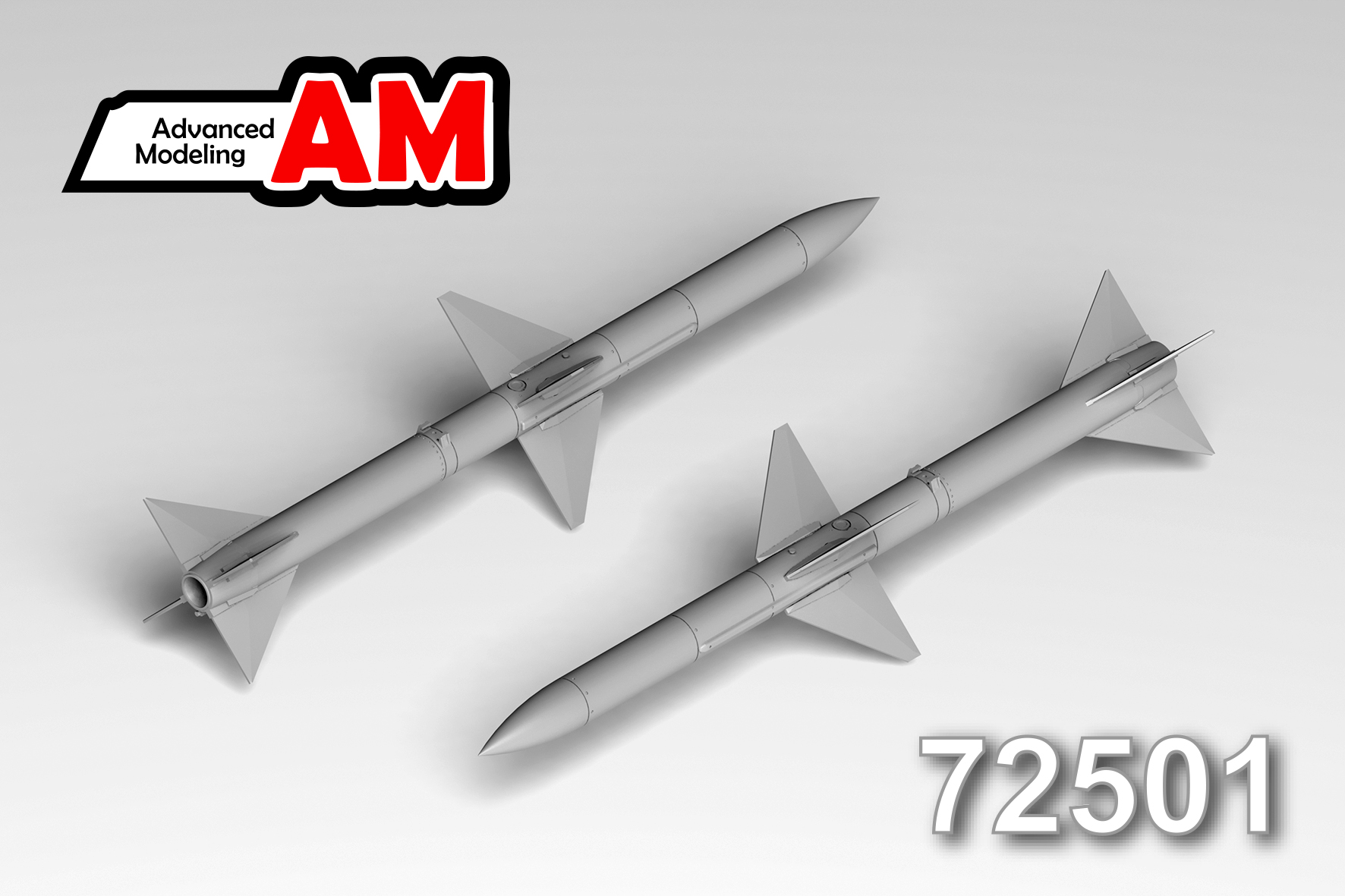 Additions (3D resin printing) 1/72 AIM-7E Air-to-Air Missile (Advanced Modeling) 
