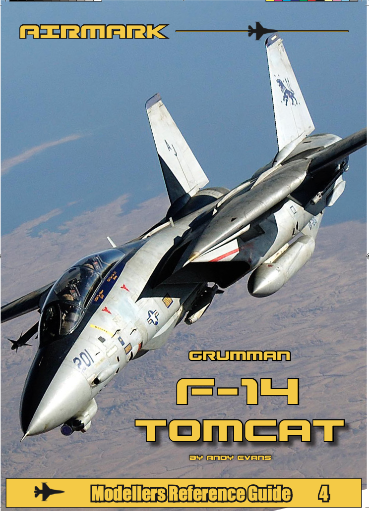 Aircraft books Grumman F-14 Tomcat by Andy Evans (Airmark)