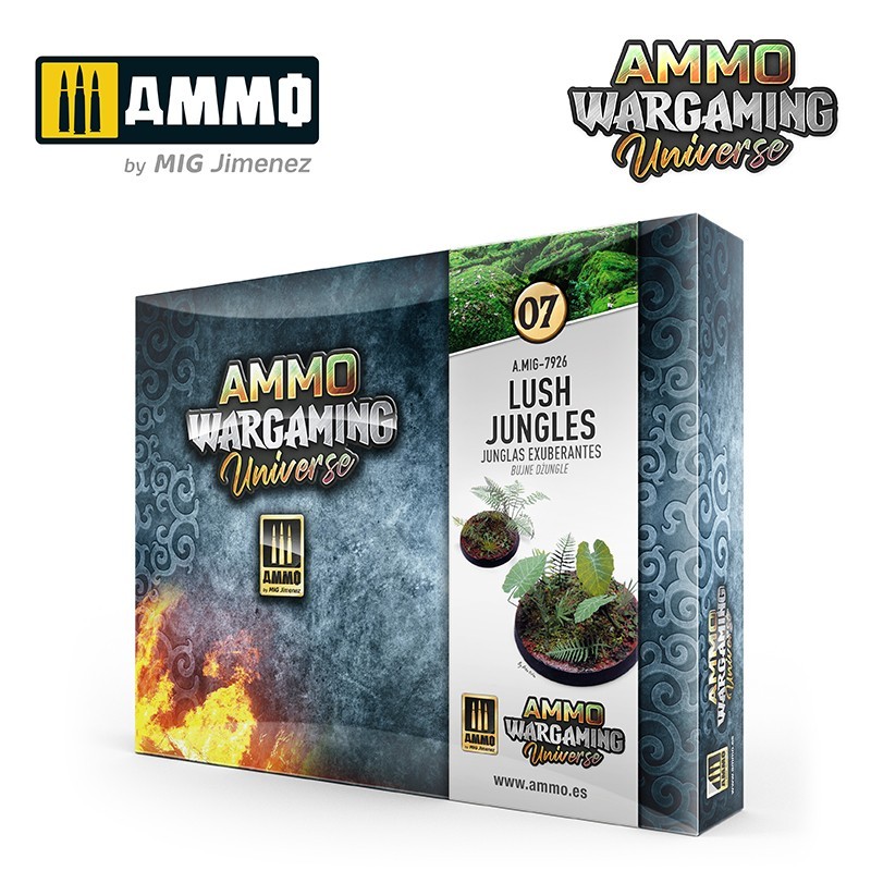 AMMO WARGAMING UNIVERSE 07 -Lush Jungles (Ammo Mig)