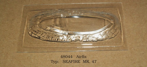 Vacu Canopy 1/48 Seafire Mk.47 (AIRF) (Rob Taurus)