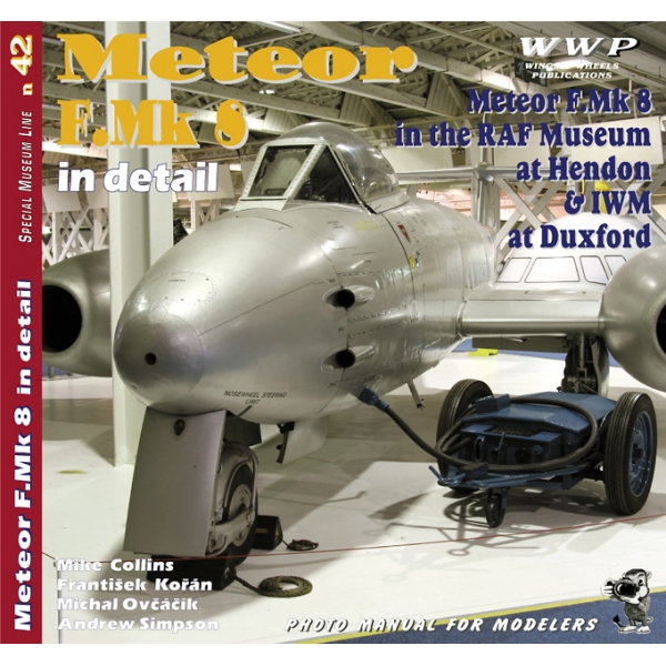 Aircraft books Publ. Meteor F.8 in detail (WWP Publications)