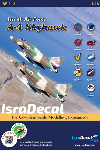 Decal 1/48 IAF Douglas A-4 'Skyhawk' (IsraDecal Studio)