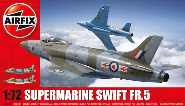 Сборная модель 1/72 Supermarine Swift FR.5 (Airfix)