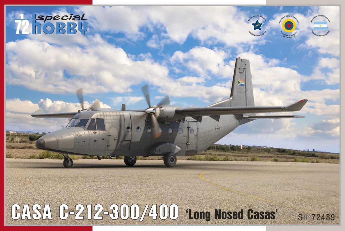 Model kit 1/72 CASA C-212-300/400 'Long Nose Casas' (Special Hobby)