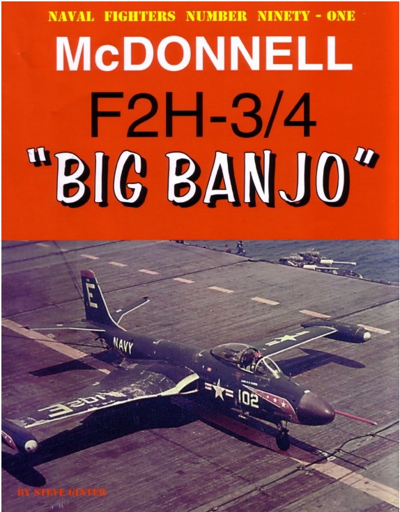 Aircraft books McDonnell F2H-3/F2H-4 (Naval Fighters)  
