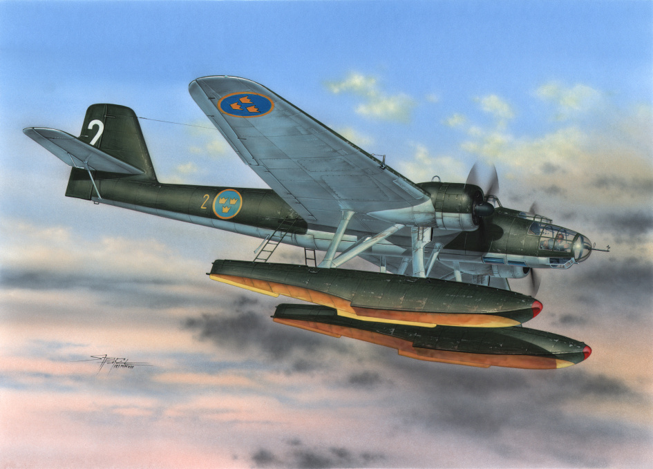 Model kit 1/48 Heinkel He 115 'Scandinavian Service' (Special Hobby)