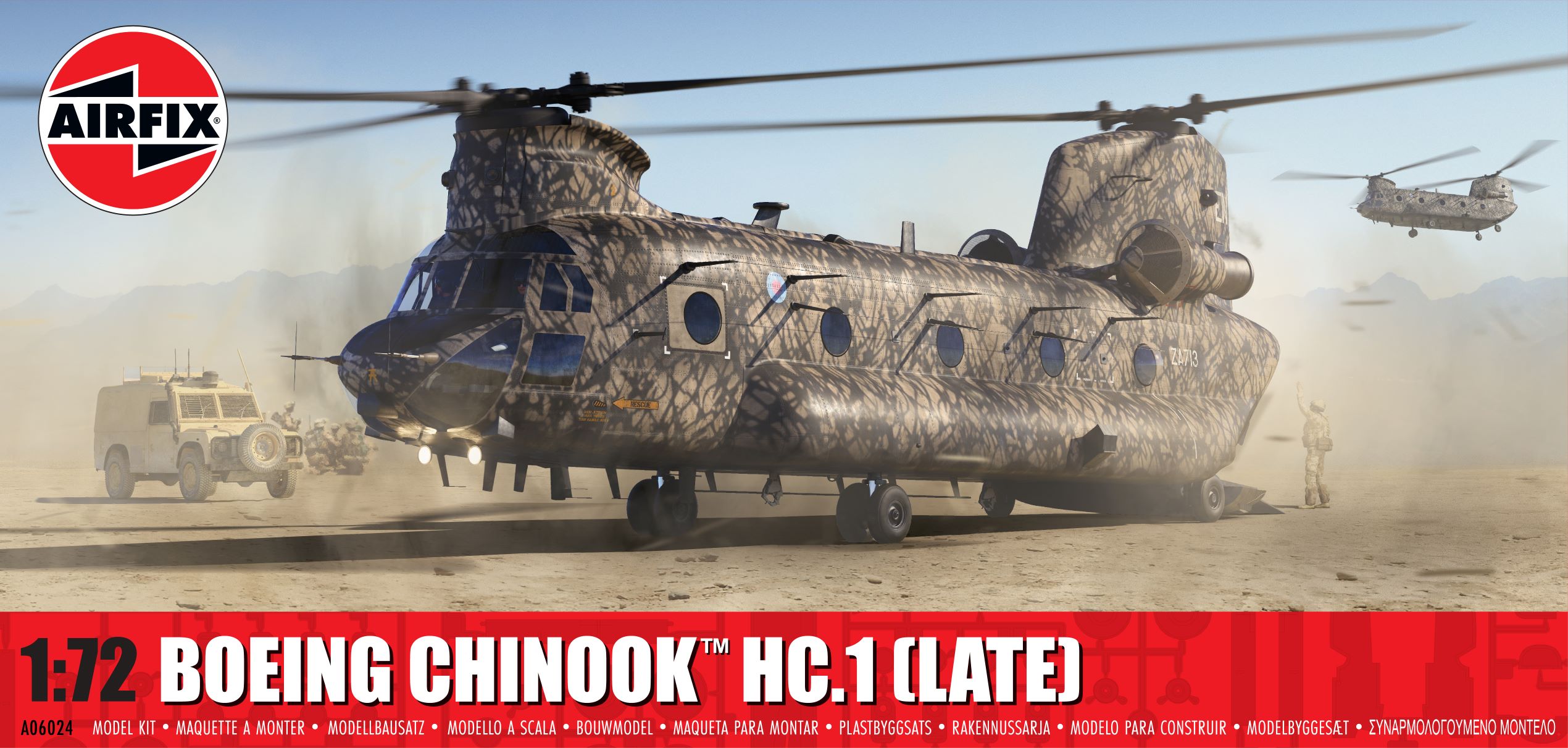 Model kit 1/72 Boeing Chinook HC.1 (Late) (Airfix)