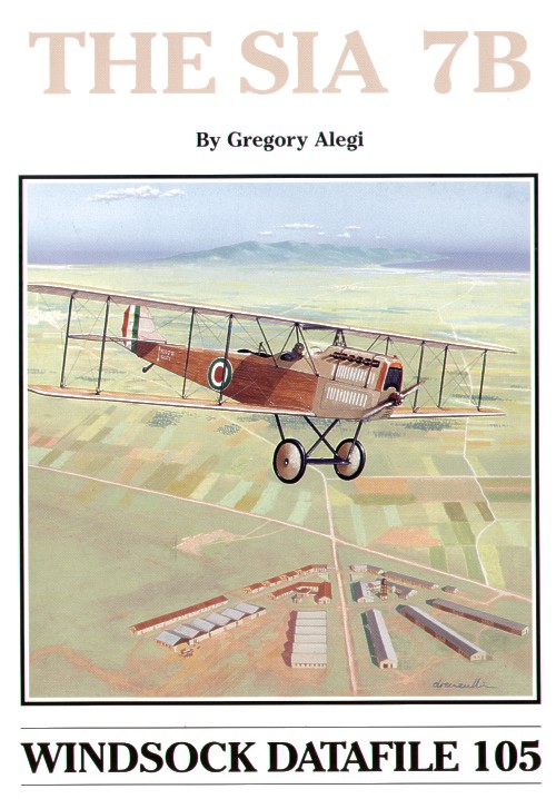 Aircraft books Italina SIA 7b  (Albatros Productions)