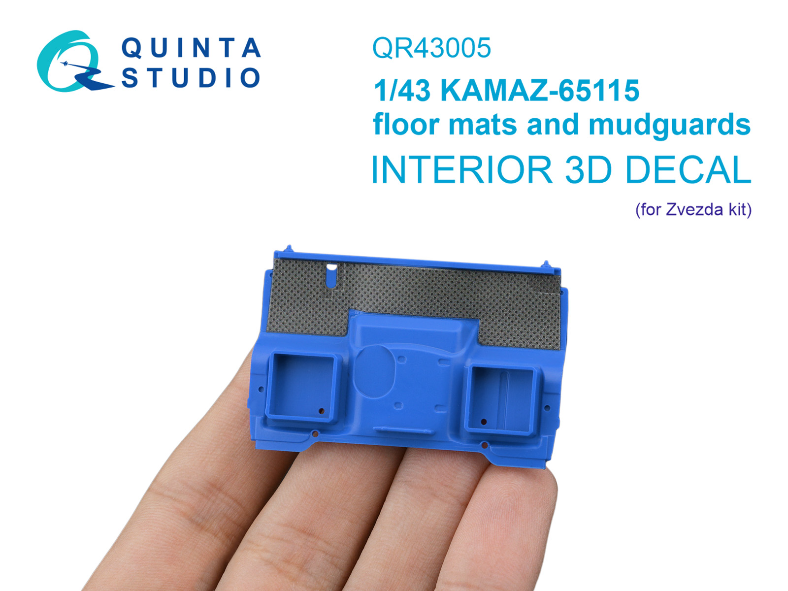 KAMAZ-65115 floor mats and mudguards (Zvezda)