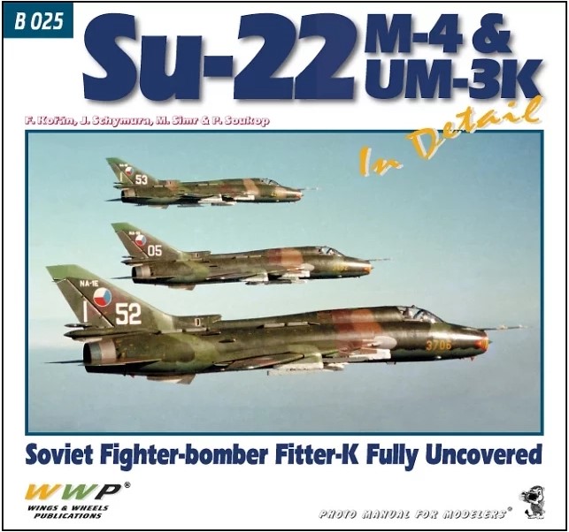 Aircraft books Publ. Su-22 M-4 & UM-3K in detail (WWP Publications)