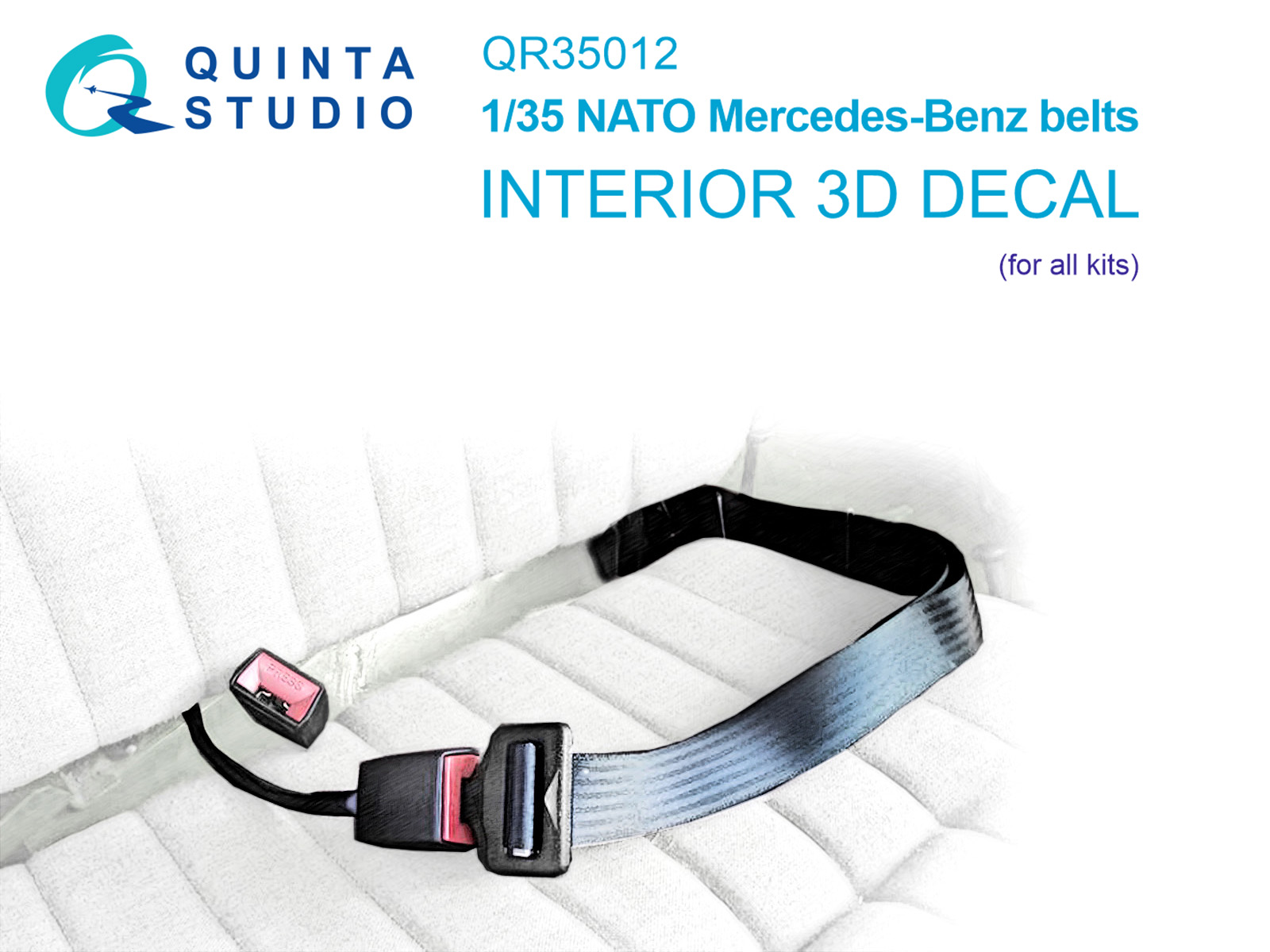 NATO Mercedes-Benz belts (All kits), 2 pcs