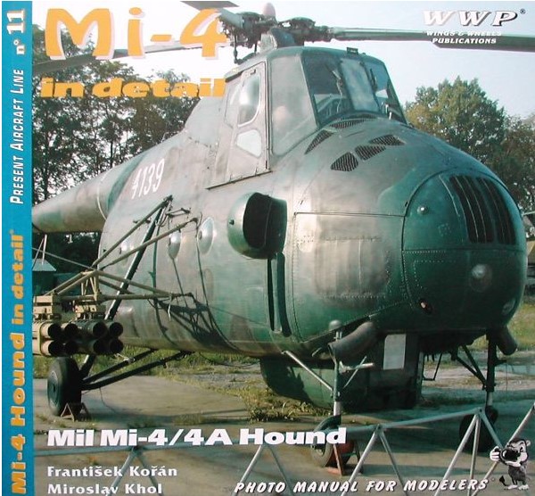 Aircraft books Publ. Mi-4/4A Hound in Detail (WWP Publications)